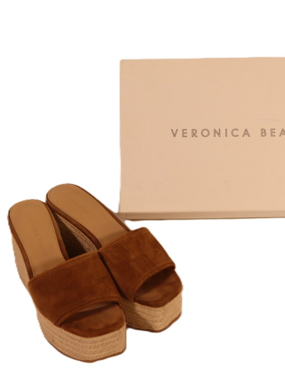 Veronica Beard Gable Espadrille Platform Wedge - Picture 2 of 7